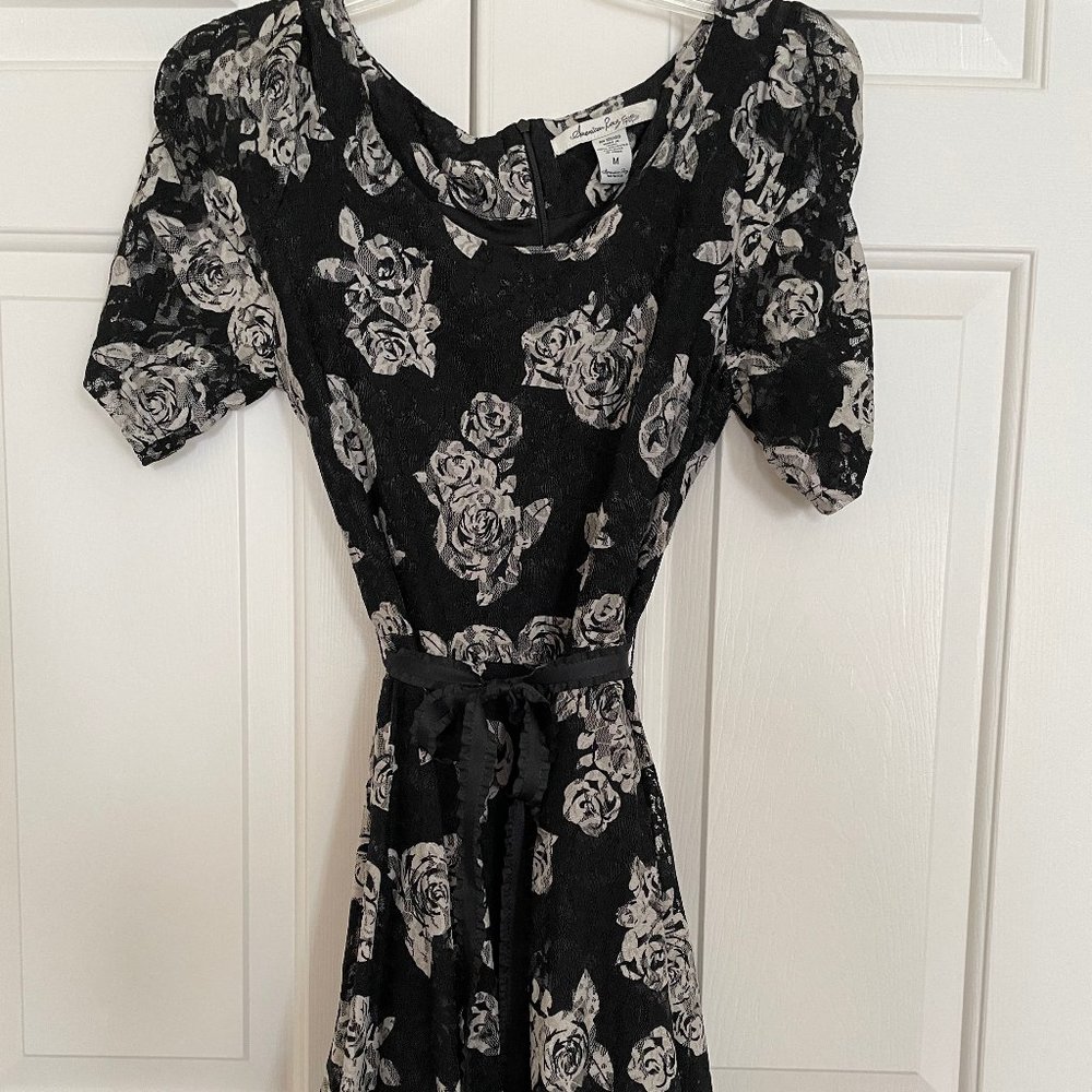 American Rag Short Sleeve Lace Dress